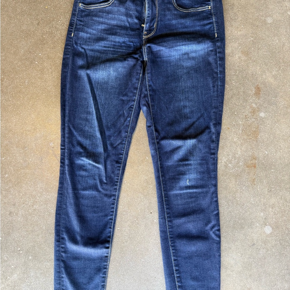 American Eagle Outfitters Dark Blue Skinny Jeans